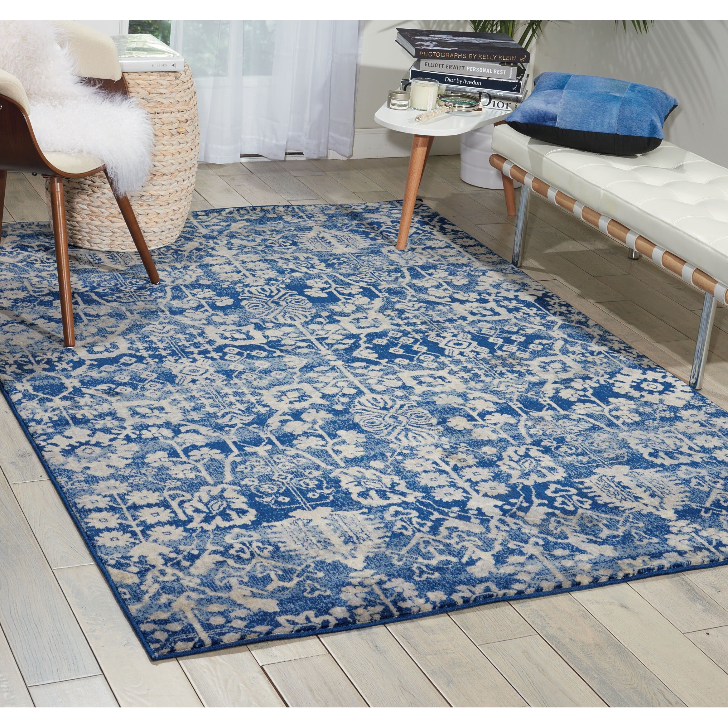 Shop Nourison Somerset Navy Rug - 2' x 2'9 - On Sale - Free Shipping On