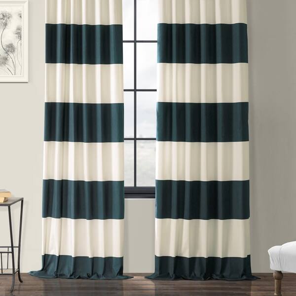 Shop Exclusive Fabrics Cabana Cotton Horizontal Stripe 108 Inch