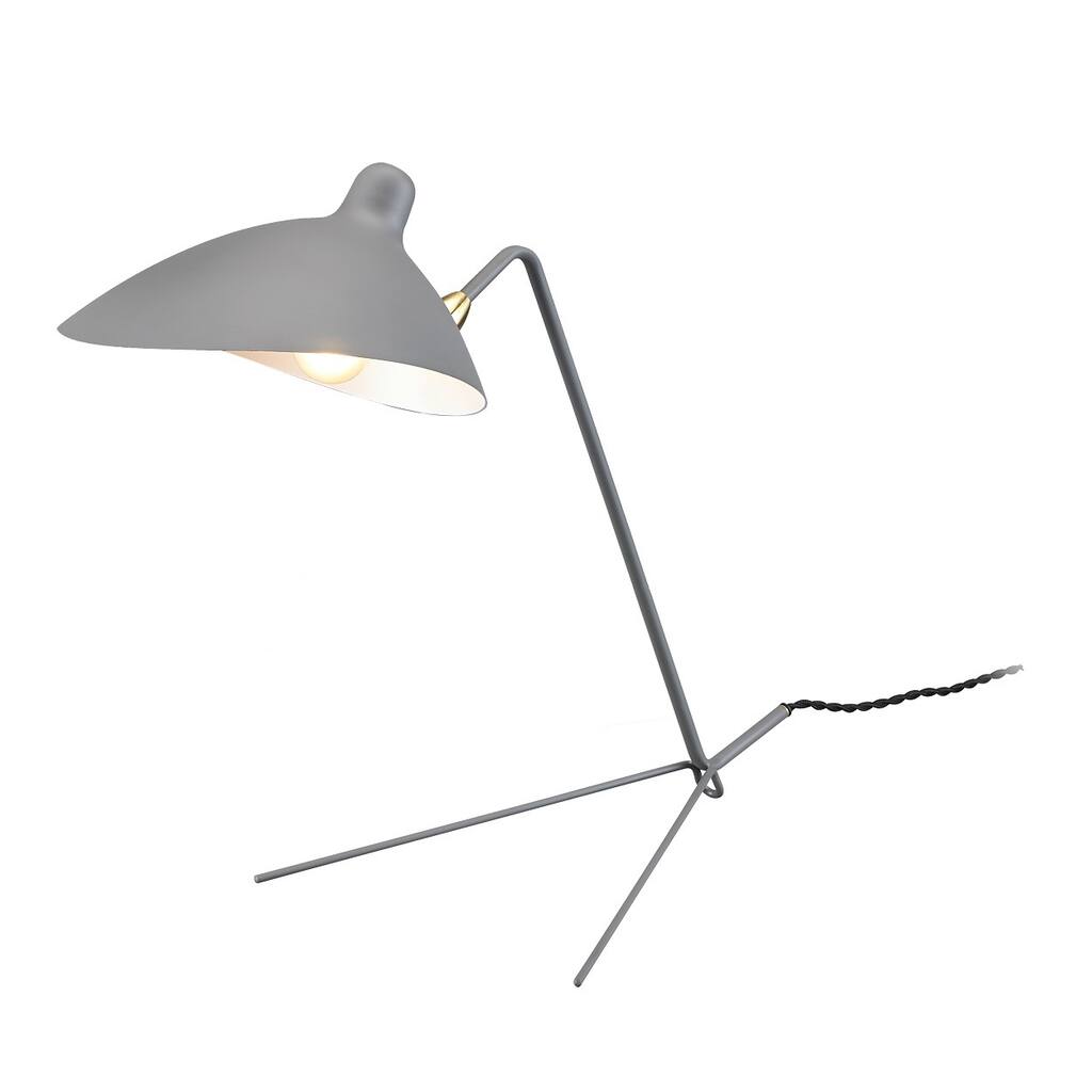 Hans Andersen Home Einar Grey Metal Table Lamp