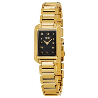 fendi classico watch gold