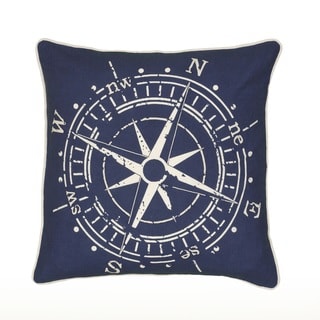 Link to Compass Print Pattern Decorative Throw Pillow Similar Items in Decorative Accessories
