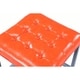preview thumbnail 26 of 24, Chic Home Newman Leather Button-tufted Metal Frame Square Cube Ottoman