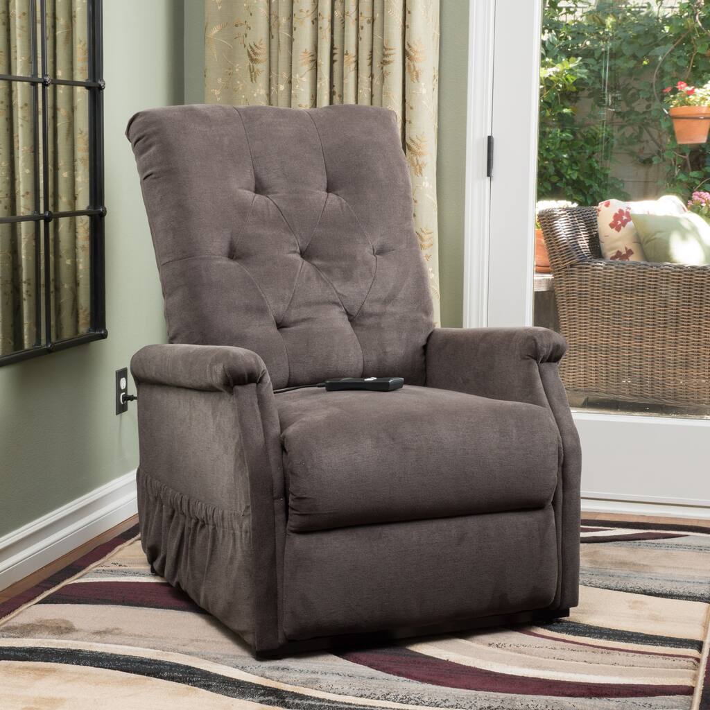 Orin Fabric Recliner Lift Club Chair by Christopher Knight Home