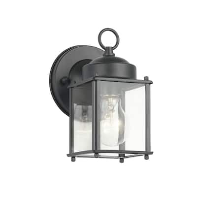 Kichler Lighting Traditional 1-light Black Outdoor Wall Lantern