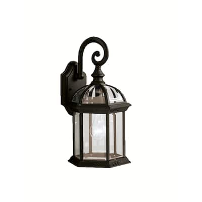 Kichler Lighting Barrie 1-light Black Outdoor Wall Lantern