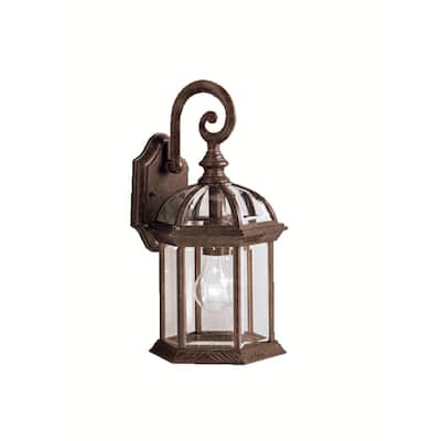 Kichler Lighting Barrie 1-light Tannery Bronze Outdoor Wall Lantern