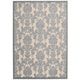 preview thumbnail 35 of 45, Nourison Graphic Illusions Traditional Vintage Hi Low Damask Area Rug 2'3" x 3'9" - Ivory/Light Blue - Rectangle