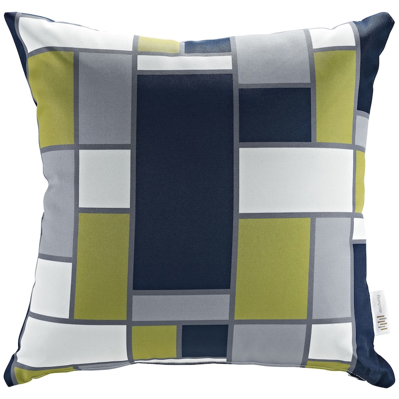 Modify Multicolored Polyester Water-resistant Throw Pillows (Set of 2)