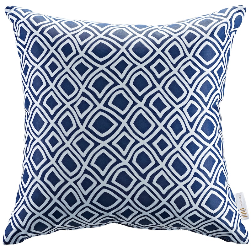 Modify Multicolored Polyester Water-resistant Throw Pillows (Set of 2)