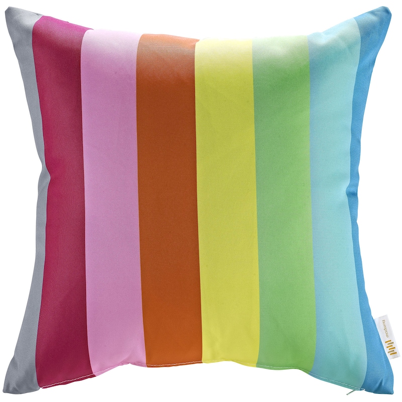 Modify Multicolored Polyester Water-resistant Throw Pillows (Set of 2)