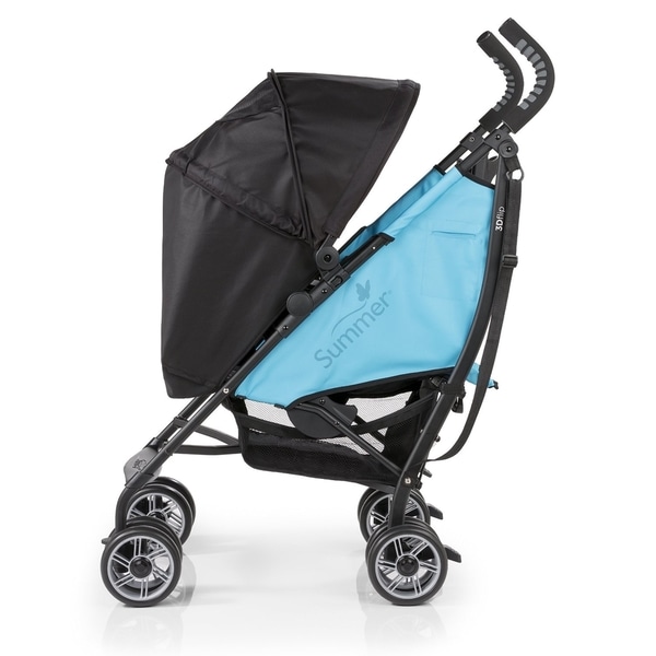 Summer Infant 3D Flip Totally Teal Black Metal Convenience Stroller