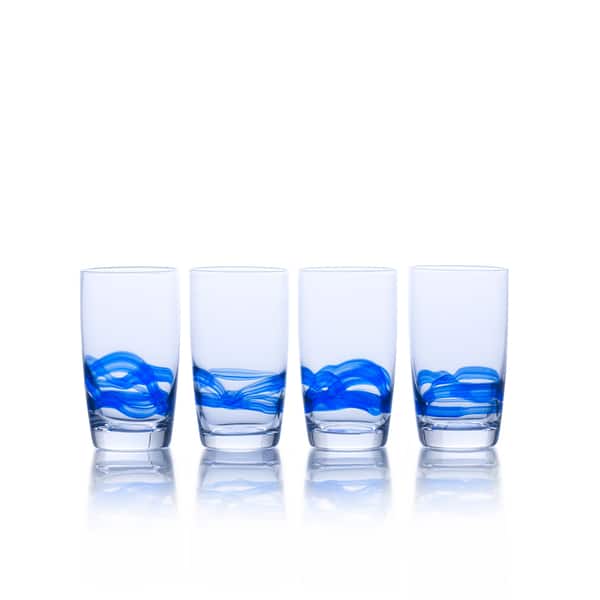 Mikasa Admiral Cobalt Highball Glasses (Set of 4) Bed Bath & Beyond