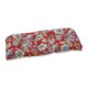 preview thumbnail 1 of 0, Pillow Perfect Outdoor/ Indoor Daelyn Cherry Wicker Loveseat Cushion