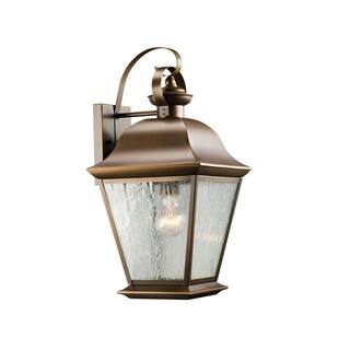 Kichler Lighting Mount Vernon Collection 1-light Olde Bronze Outdoor Wall Lantern