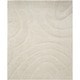 preview thumbnail 25 of 41, Nourison Austin ASTN1 Shag Area Rug 8'2" x 10' - Cream - Rectangle
