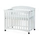 preview thumbnail 4 of 4, Child Craft Stanford Matte White Mini Folding Crib and Mattress