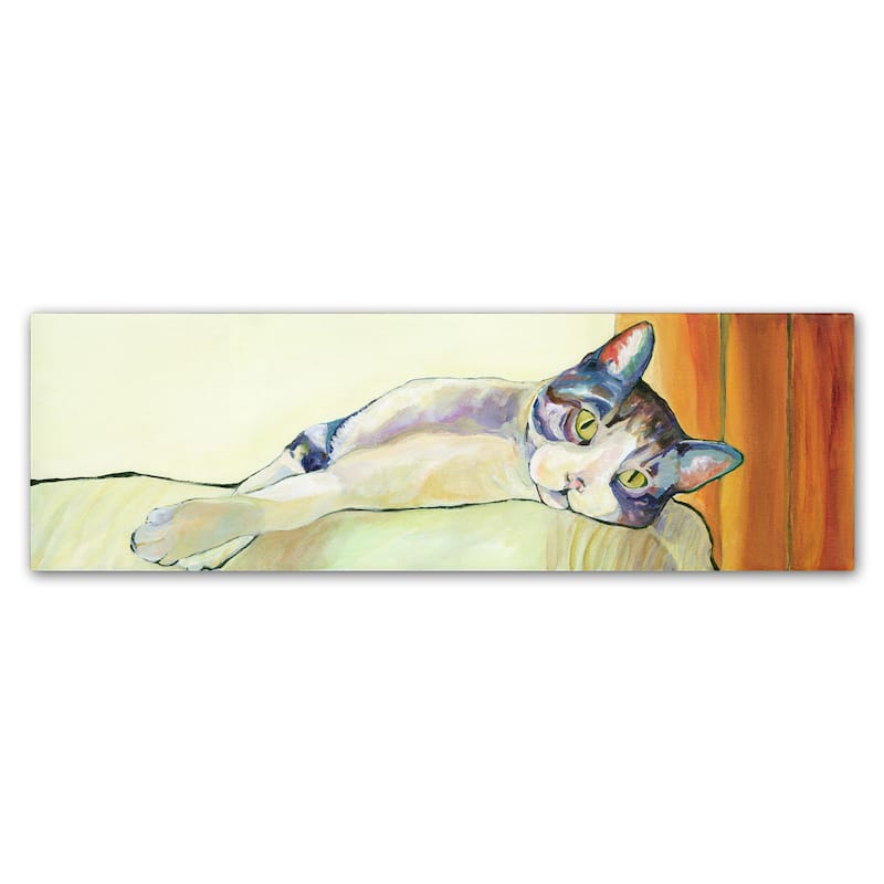 Pat Saunders-White 'Sunbather' Canvas Art