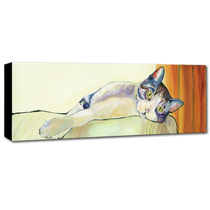 Pat Saunders-White 'Sunbather' Canvas Art