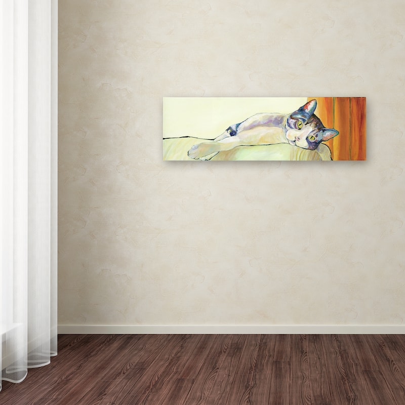 Pat Saunders-White 'Sunbather' Canvas Art