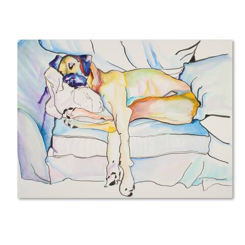Pat Saunders-White 'Sleeping Beauty' Canvas Art