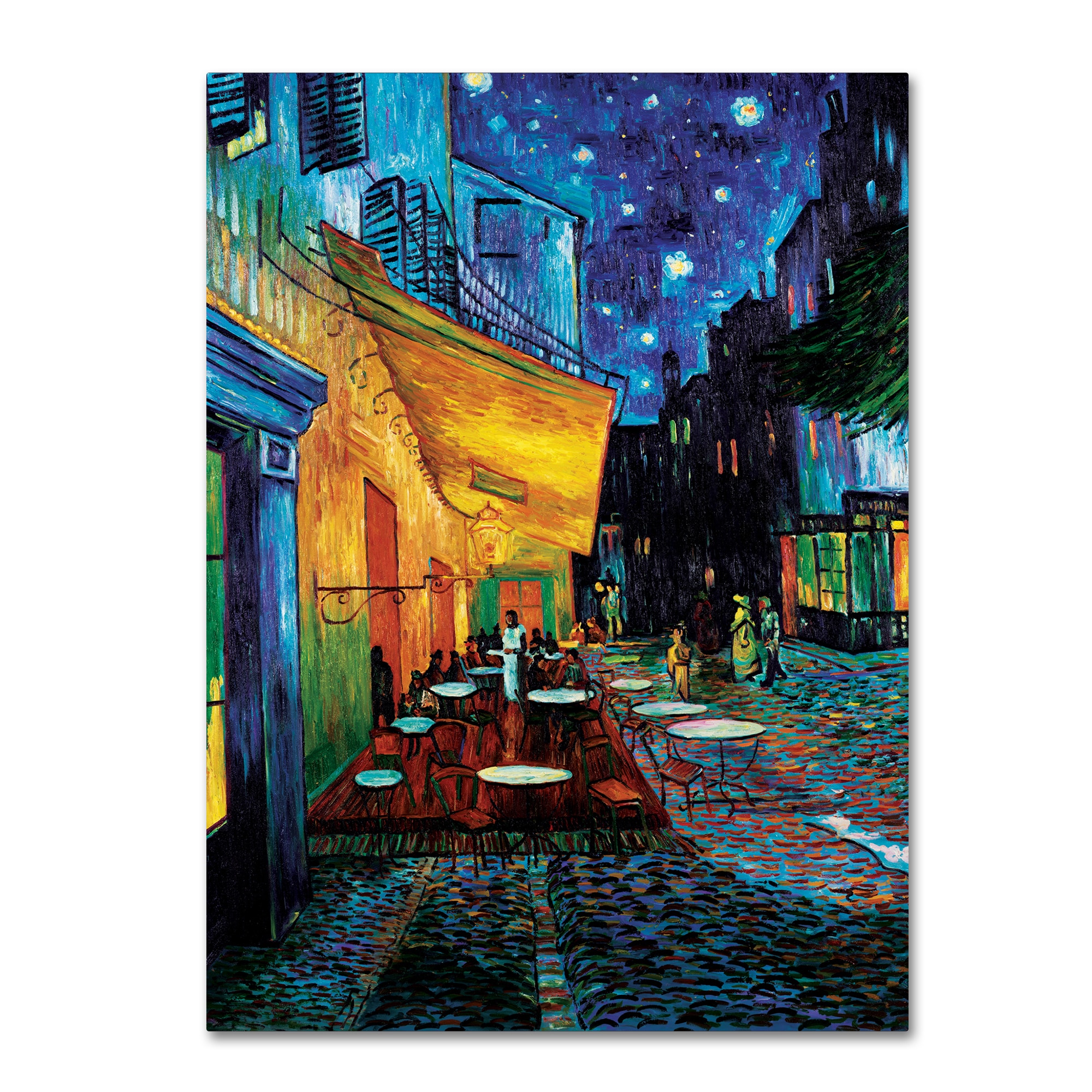 Vincent van Gogh 'Cafe Terrace' Canvas Art