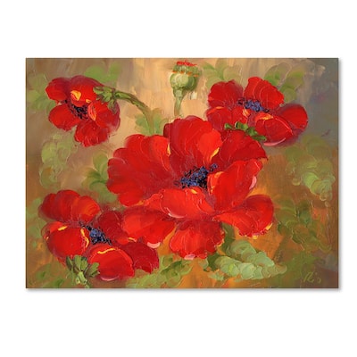 'Poppies' Canvas Art