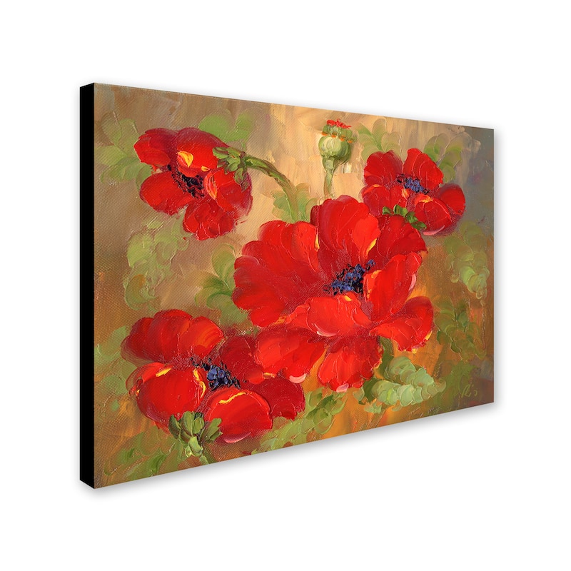 'Poppies' Canvas Art