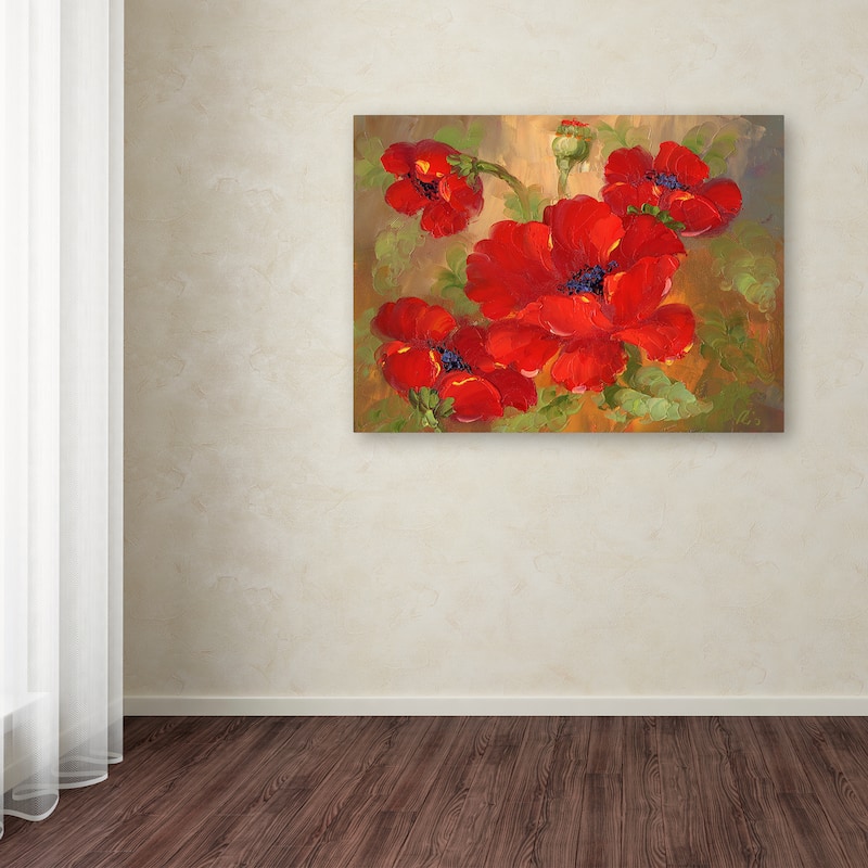 'Poppies' Canvas Art