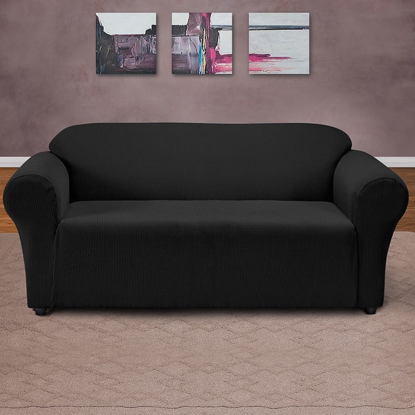 CoverWorks Montgomery Classic Stretch 1-piece Sofa Slipcover - Bed Bath ...