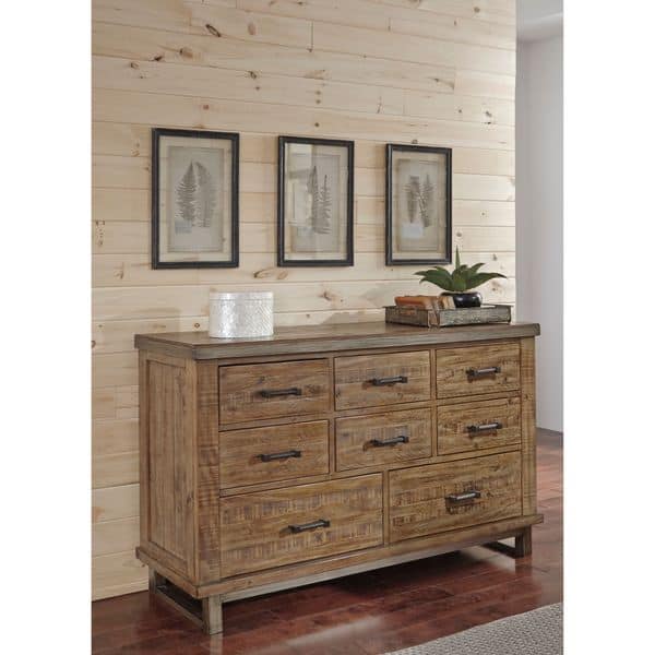Signature Design by Ashley Dondie Warm Brown Dresser - Bed Bath & Beyond -  11985097