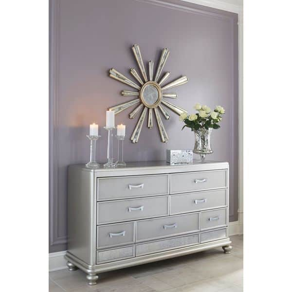 Shop Signature Design By Ashley Coralayne Silver Dresser