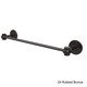 preview thumbnail 5 of 15, Allied Brass Satellite Orbit One Collection Silver Brass 36-inch Towel Bar with Twist Accents Oil Rubbed Bronze