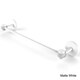 preview thumbnail 17 of 15, Allied Brass Satellite Orbit One Collection Silver Brass 36-inch Towel Bar with Twist Accents