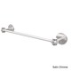 preview thumbnail 14 of 15, Allied Brass Satellite Orbit One Collection Silver Brass 36-inch Towel Bar with Twist Accents Satin Chrome