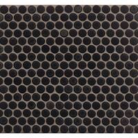 Bedrosians Penny Rounds Mosaic Matte Porcelain Tiles (Set of 10 Sheets)