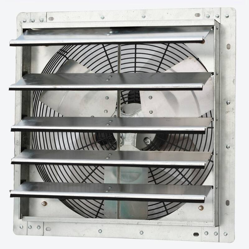 iLIVING 18-inch Variable Speed Shutter Wall-Mounted Exhaust Fan