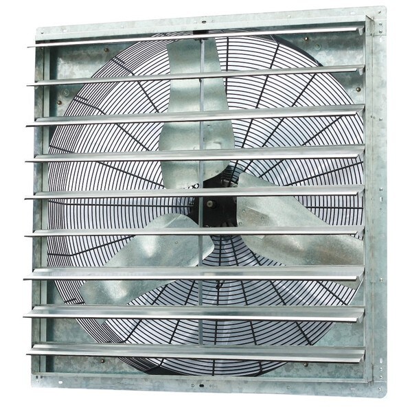 Shop iLIVING 36-inch Single Speed Shutter Wall-Mounted Exhaust Fan