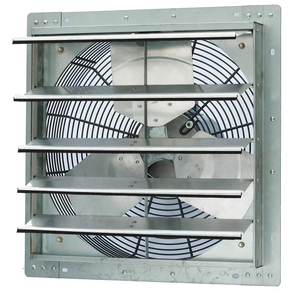 iLIVING 18-inch Single Speed Shutter Wall-Mounted Exhaust Fan