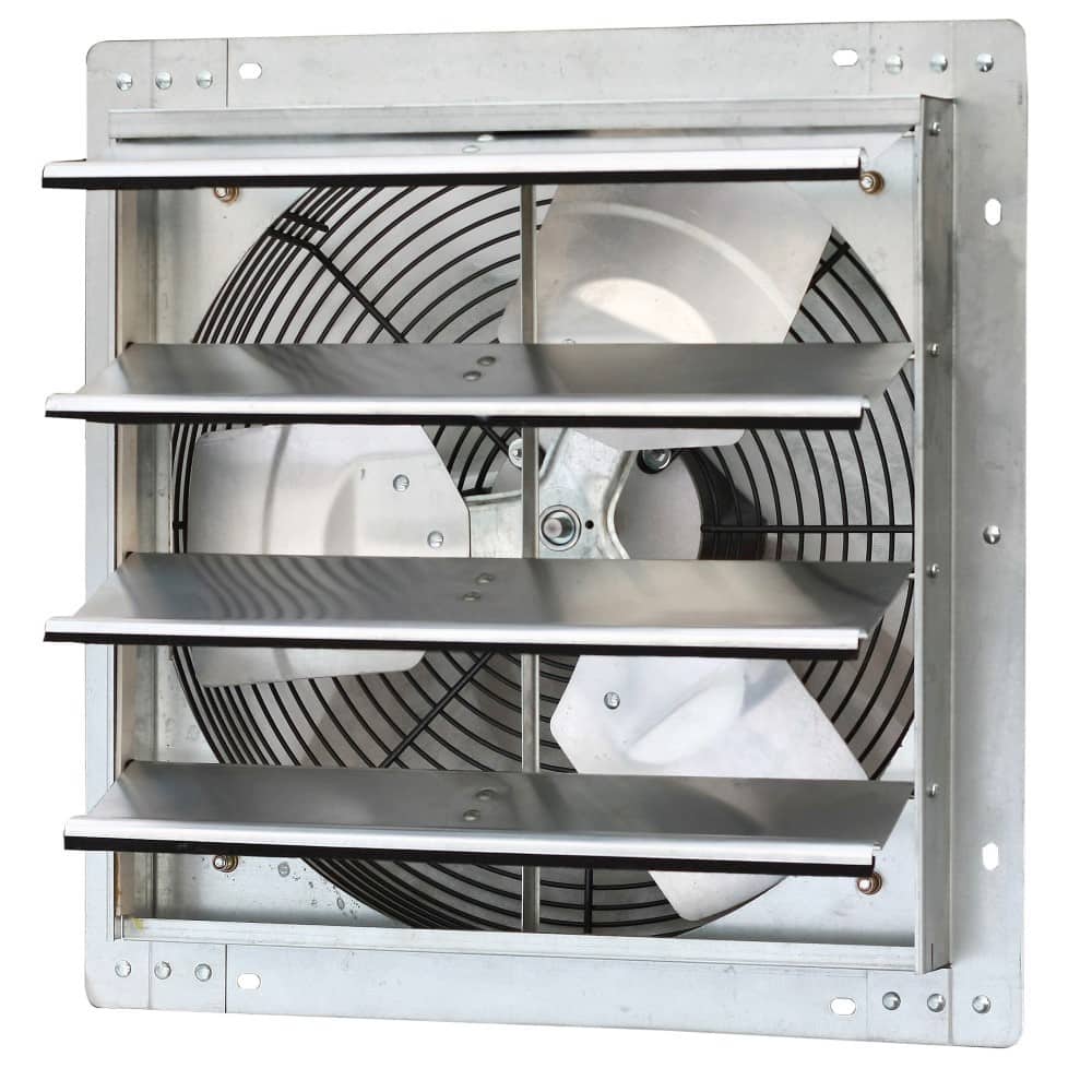 iLIVING 16-inch Variable Speed Shutter Wall-Mounted Exhaust Fan