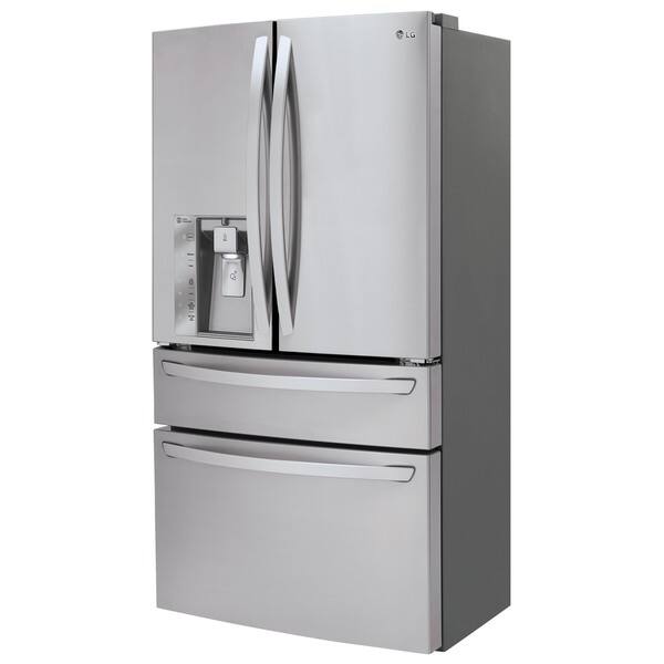Shop Lg Lmxc23746s Silver Stainless Steel 23 Cubic Foot Large