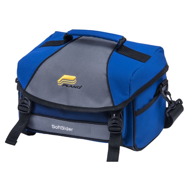 Plano Molding 447303 Weekend Series Blue Fabric Softsider Tackle Bag