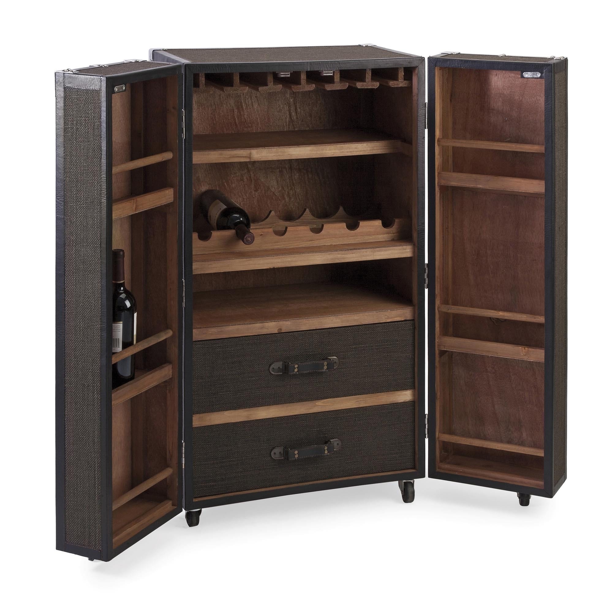 Schultz Rolling Wine Trunk - Bed Bath & Beyond - 11991413