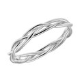 Handmade Crown of Thorn Weave Wire Braid Sterling Silver Band Ring (Thailand)