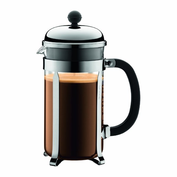 Shop Bodum Chambord Chrome 34-ounce 8-cup French Press Coffee Maker