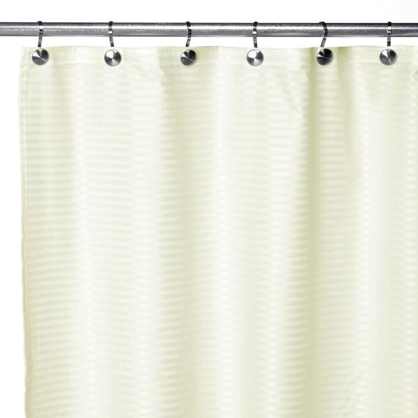 Shop Pinstripe Premium Fabric Shower Curtain Liner 70 X72