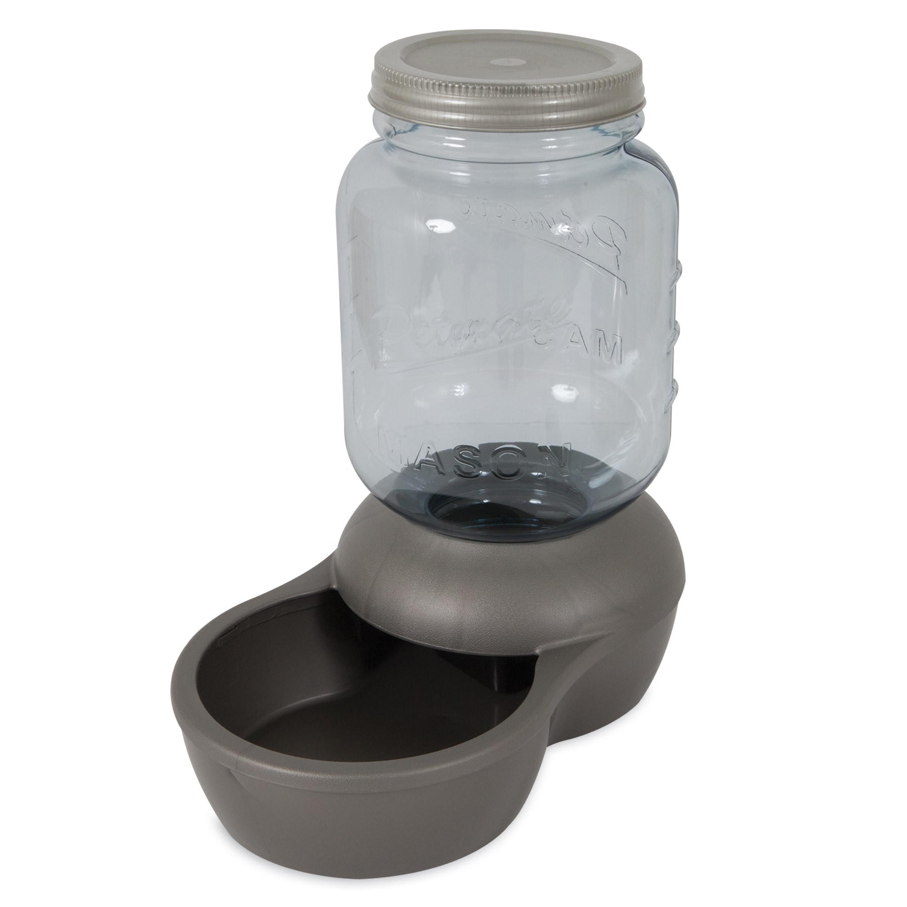 mason jar pet waterer