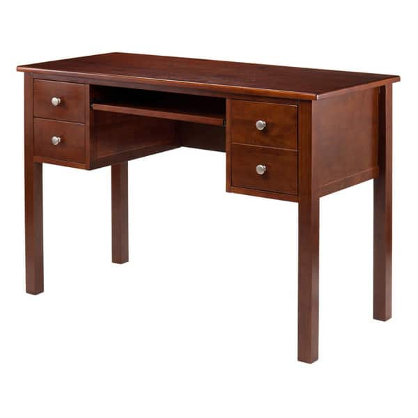 Shop Emmett Writing Desk With Pull Out Keyboard Free Shipping