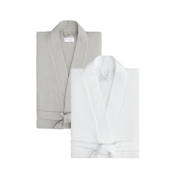 Unisex Cotton Kimono Robe - Bed Bath & Beyond - 11997324