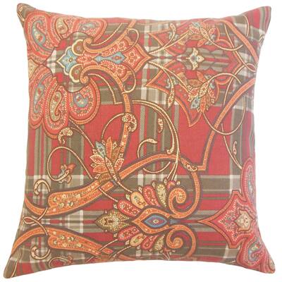 Magee Damask Throw Pillow Cover