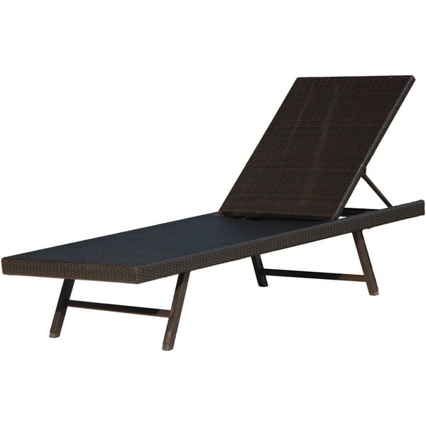 Shop Hanover Outdoor Orleans Woven Chaise Lounge Chair Free